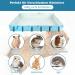 Buy Mfsdai Waterproof Oxford Fabric Habitat for Guinea Pig - Washable Bed Linen & Cage Liner - Hamster Pipi Pads (Blue S 91*60*10cm) - International Shipping Available - Buy Online on GoSupps.com