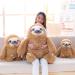 Winsterch Cuddly Sloth Soft Toy - Large Stuffed Animal Teddy Birthday Gift Plush (Brown, 15.7 inches) - Buy Online on GoSupps.com