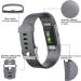 Maledan 3-Pack Replacement Bands for Fitbit Charge 2 - Large Gray/Blue/Black - Buy Online on GoSupps.com