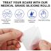 Yissone 1.6x120 Reusable Silicone Scar Sheets - for Softening and Flattening Scars - Silicone Scar Tape Roll - Buy Online on GoSupps.com