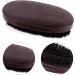 Premium 100% Boar Bristle Beard Brush with Travel Storage Bag for Men - Daily Beard Care Essential (Claret) - Buy Online on GoSupps.com