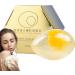 Egg Soap | Skin Tightening Moisturizing Natural Egg-Infused Face Bath Soap Bar For Cleansing | Brightening Moisturizing Bath Soap Pimple Removal Skin Care Cleansing Face - Buy Online on GoSupps.com