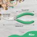 SPEEDWOX 5-Inch Flat Nose Pliers - Mini Duck Bill Plier for Jewelry Making & Wire Wrapping - Smooth Jaw for Precision Bending - Ideal for Sheet Metal & Jump Rings - Buy Online on GoSupps.com