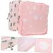 Amosfun 2-in-1 Storage Bag for Women's Essentials | Stylish Wall Organizer for Wallets Tampons and More | Perfect Privacy Bag for Menstrual Products & Mini Diapers - Rose 16x15x2cm - Buy Online on GoSupps.com