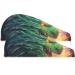 Green Fire Dragon3 Hair Towel 2 Pack | Super Absorbent Quick Dry Hair Turbans for Women & Girls - Buy Online on GoSupps.com