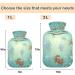 NAANLE Sea Life Jellyfish Hot Water Bottle - 1L Transparent Heat Bottle for Pain Relief & Therapy | Ideal for Bed Hands & Feet - Buy Online on GoSupps.com