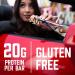 BSN Protein Crisp Birthday Cake Remix - 12 Bars (2.01 oz Each) - Delicious Protein Snack - Buy Online on GoSupps.com