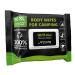 Body Wipes for Camping and Travel Biodegradable 50 XL Hygiene Camping Shower Wipes 12''x12'' Shower Body Wipes for Camping Body and Face Wipes Personal Body Cleansing Wipes for Women Men Kids Elderly 50 Count (Pack of 1) Camping XL Wipes