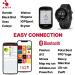 Fitcent Bluetooth Heart Rate Knife Bracelet | Ant+ Heart Monitor & Optical Sensor for Strava Peloton Garmin iFit Wahoo - Buy Online on GoSupps.com