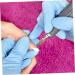 Housoutil Nail Art Tools Plastic Nail Clippers Women's Two-way Cuticle Pusher 4.4x1.2cm As Shown - Buy Online on GoSupps.com