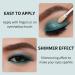 Oulac Glitter Eyeshadow Metallic Finish - High Impact Green Eyeshadow | Waterproof Formula | Vegan 12g (14) Unforgettable Night Teal - Buy Online on GoSupps.com