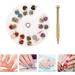 FRCOLOR 1set Jewelry Accessories Nail Acrylic Gels DIY Decals Chain D Gems Chains Decors with Drill Art Tools Beautiful Dangle Manicure for Charms Drilling Decoration Ornament Supplies Colorful 8x8cm - Buy Online on GoSupps.com