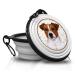 30. Jack Russel Terrier - Folded portable drinking snap with carabiners for on the go.Food bowl pet bowl.Handy and unique.Jack Russell Terrier
