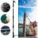 Sanlike Boat Hook Extension Pole - Telescopic with Luminous Bead, Lightweight & Durable - 3.9 Feet - Black - Buy Online on GoSupps.com