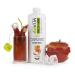 Asvita syrup without sugar |Asvita Fresh Mix 1: 80-1 liter bottle-beverage syrup sugar-free-26 delicious flavors (iced papers) iced apple 1 l (1 Pack)
