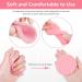 120 Pieces Compressed Facial Sponges - Professional Exfoliating Makeup Removal Pads for Spa Cleansing, Pink - Buy Online on GoSupps.com