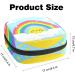 Rainbow & Cute Sun Women's Binding-Up Bags | Large Menstrual Cup Pocket & Zipper | Multicolored Periodic Insoles Panty Liners & Tampons - Buy Online on GoSupps.com