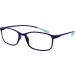 Opulize ICE Reading Glasses 4 Pack - Ultralight Scratch-Resistant Frames in Matte Black Blue Gray Dark Red | +2.50 Diopters | International Shipping - Buy Online on GoSupps.com
