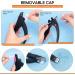 AORAEM Adjustable Nail Clippers & File - False Nail Cutter Tool for Extensions - Home DIY Black - Buy Online on GoSupps.com
