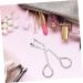 Angoily Classic Lash Curler Partial Eyelash Curler Eyelash Curler with Comb and Tips for Women - Stainless Steel Travel Size Mini Eyelash Comb Girl Eyelash Curl Tool 9.7x5.3cm - Buy Online on GoSupps.com