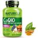 NATURELO Whole Food CoQ10 with Heart Health Blend, Powerful Antioxidant for Energy Production, 60 Capsules CoQ10 Capsules 60 Count (Pack of 1)