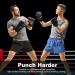 Hapagtoy Boxing Gloves for Men - Premium Training Gloves for Boxing Kickboxing MMA & Combat Training - Buy Online on GoSupps.com