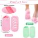 Zuroki Gel Socks - Moisturizing Spa Foot Care for Soft Feet | Reusable Cornea Socks | Ideal Gift for Women | 2 Pairs - Buy Online on GoSupps.com