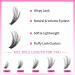 VEYESBEAUTY Lash Clusters - 30D & 40D Volume Individual Lashes | Thin Invisible Band Wispy DIY Eyelash Extensions 8-16mm Mix Tray - Buy Online on GoSupps.com