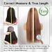Buy YDDM 5x5 HD Lace Front Wig - 24 Real Human Hair Pre-Plucked Highlighted 180% Density for Black Women - Glueless Bone Straight Wig - Buy Online on GoSupps.com