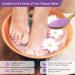 Lavender Foot Soak Salts with Epsom Salt - 20 Pack for Pedicure & Foot Bath | Spa Products Kit 21 oz - Buy Online on GoSupps.com