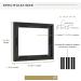 Black MCS 11x14 Inch Frame for Finished Canvases (40003) - Buy Online on GoSupps.com