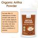 Buy Organic Aritha Powder | Pure & Natural Soap Nut Powder for Hair & Skin | Chemical-Free Reetha Powder (114g - Buy Online on GoSupps.com