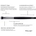MSQ 12PCS Eye Makeup Brush Set - Professional Eyeshadow & Concealer Brushes for Flawless Makeup Application - Black - Buy Online on GoSupps.com