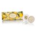 Lemon soap round 3 pieces each 100g handmade Italian soap from Fiorentino citrus 99.8 g (pack of 3)