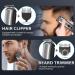 5-in-1 Hair Clippers for Men - Adjustable Beard Trimmer Body Groomer & Electric Shaver | Rechargeable Nose Ear & Eyebrow Trimmer - Buy Online on GoSupps.com
