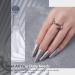 Aokitec 28g Glitter Silver Nail Dipping Powder - Professional French Manicure Starter Kit for Salon Quality Results, Odor-Free & Long-Lasting - No UV Lamp Required - Buy Online on GoSupps.com