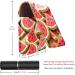 Travel Lipstick Organizer Case - Portable Makeup Bag with Mirror | Cartoon Watermelon Design - Cute & Functional Makeup Storage - Buy Online on GoSupps.com