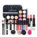 FantasyDay Multifunctional Makeup Gift Set - All-in-One Cosmetic Kit for Face Eyes & Lips - Eyeshadow Palette Lipstick Rouge Mascara & Brush Case - Buy Online on GoSupps.com