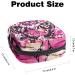MUOOUM Menstrual Pad Bag - Zippered Pocket for Tampons & Collecting - Skull Player Design | 4.7x6.6 in | Women's & Girls' Organizer - Buy Online on GoSupps.com