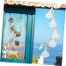 LIFKICH 5Pcs Strings Foam rope props Ornament supplies fake fruit Model Little vacation Multifunction hanging string garlic household Accessories vegetable corn vegetable skewers As Shown 6X7CM - Buy Online on GoSupps.com