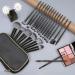 Buy Magefy Professional 22PC Makeup Brush Kit - Foundation & Eyeshadow Brushes with PU Leather Bag | International Shipping Available - Buy Online on GoSupps.com
