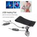 USB Heating Pad - Foldable Carbon Fiber | 3-Speed Temperature Adjustment for Shoulder Pain Relief - DC 5V Portable Heating Pad - Buy Online on GoSupps.com