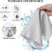 Extra Large Microfiber Cleaning Cloths - 12x12 Inch Reusable Eyeglass Cleaner for Glasses & Lenses | Ideal for Streak-Free Shine - International Shipping Available - Buy Online on GoSupps.com