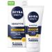 Nivea men sensitive facial care cream with SPF 15 24h moisturizer cream for sensitive men's skin soothing face cream for relieving skin irritation (75 ml) Modern 77 ml (1 Pack)