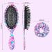 Mermaid Tail Hair Brush for Girls & Women - Detangle, Pain-Free, Wet/Dry Brush for Thick & Curly Hair - Buy Online on GoSupps.com