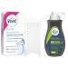 Veet cold wax strips bikini and armpits easy hair removal even with very short hair + Veet for Men 400ml