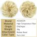Hair Bun Hairpiece for Women Synthetic Hair Bun Messy Chignon Ponytail Hair Extensions Elastic Rubber Band Scrunchies for Women Blonde Brown Wave Bun Hair Chignons(Q-M2-33) - Buy Online on GoSupps.com