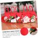 ABOOFAN 2pcs Hand Adorable Pouch Sweets for Candy Christmas Decor Bags Xmas Party Exquisite Non-woven 22x15cm Assorted Color 5 - Buy Online on GoSupps.com