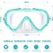Seago Kids Swim Goggles Snorkel Diving Mask - Anti-Fog 180 Clear View for Youth (Ages 5-15) - Green - Buy Online on GoSupps.com
