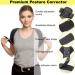 Posture Corrector for Men & Women - Adjustable Upper Back Brace for Neck Back & Shoulder Support - Universal Fit - Buy Online on GoSupps.com